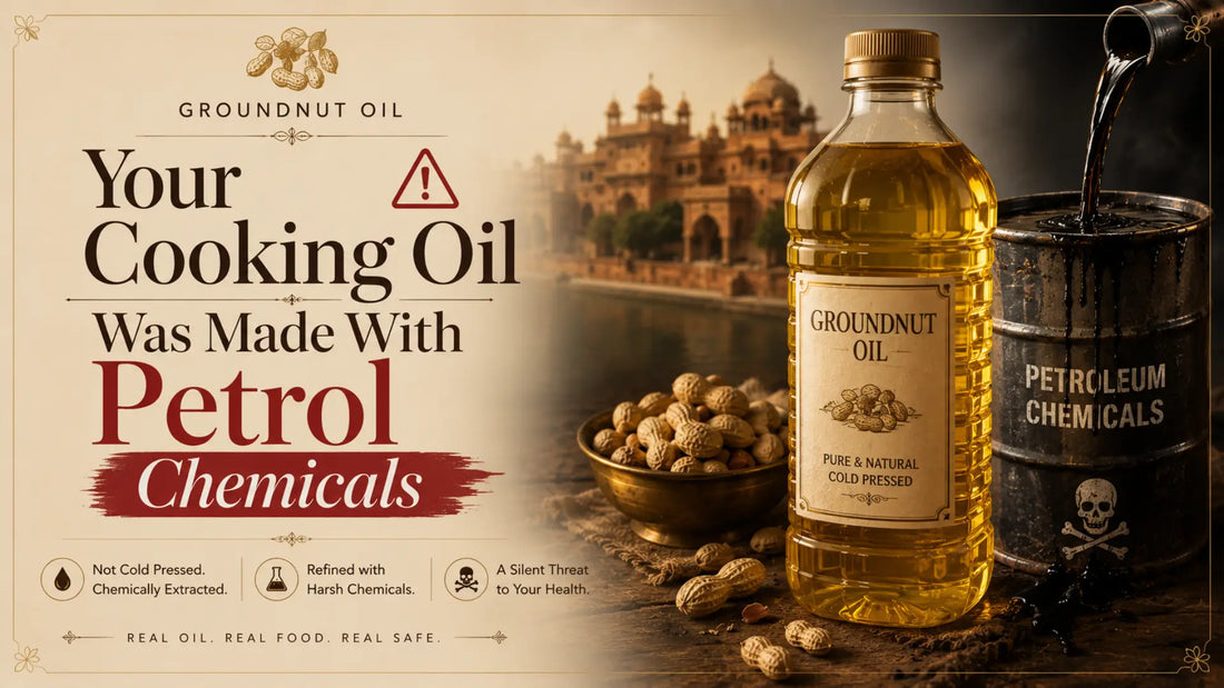 Stop Buying Refined Groundnut Oil. Here Is What It Is Actually Made Of.
