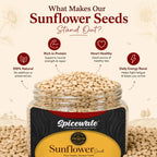 Sunflower Seeds, Raw, Vitamin E Rich