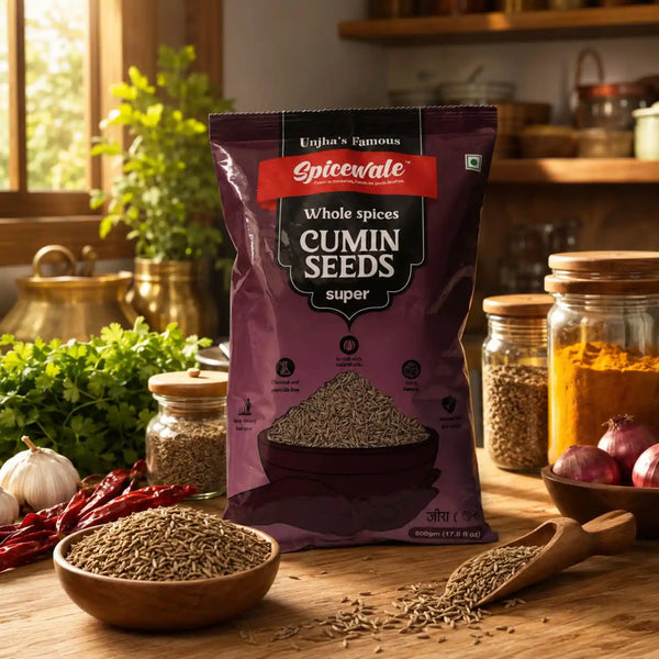 Jeera, Whole Cumin Seeds, Stone-Free