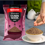 Spicewale Cumin Seeds & Carom Seeds Combo | Whole Jeera & Ajwain | Premium Natural Indian Spices | 500 g