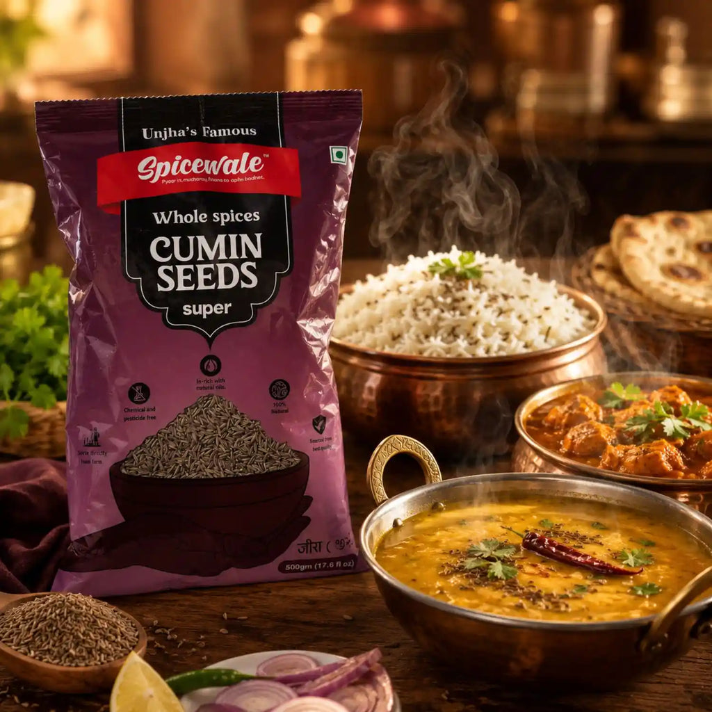 Jeera, Whole Cumin Seeds, Stone-Free