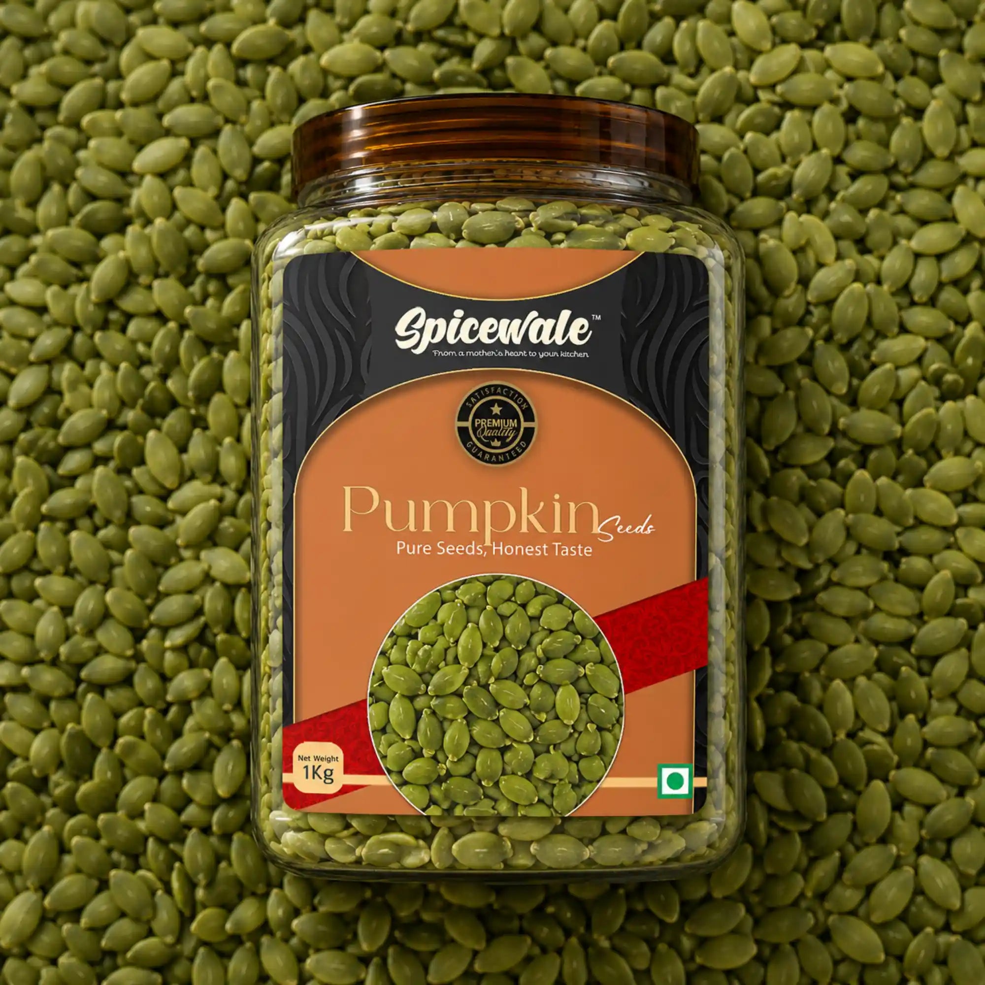 Pumpkin Seeds, Raw, Zinc and Magnesium Rich