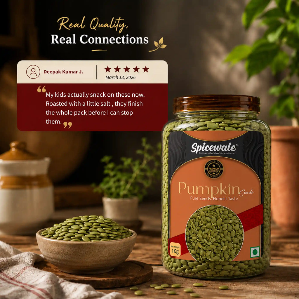 Pumpkin Seeds, Raw, Zinc and Magnesium Rich