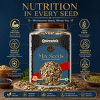 Mix Seeds, 5-Seed Superfood Blend, Raw and Natural