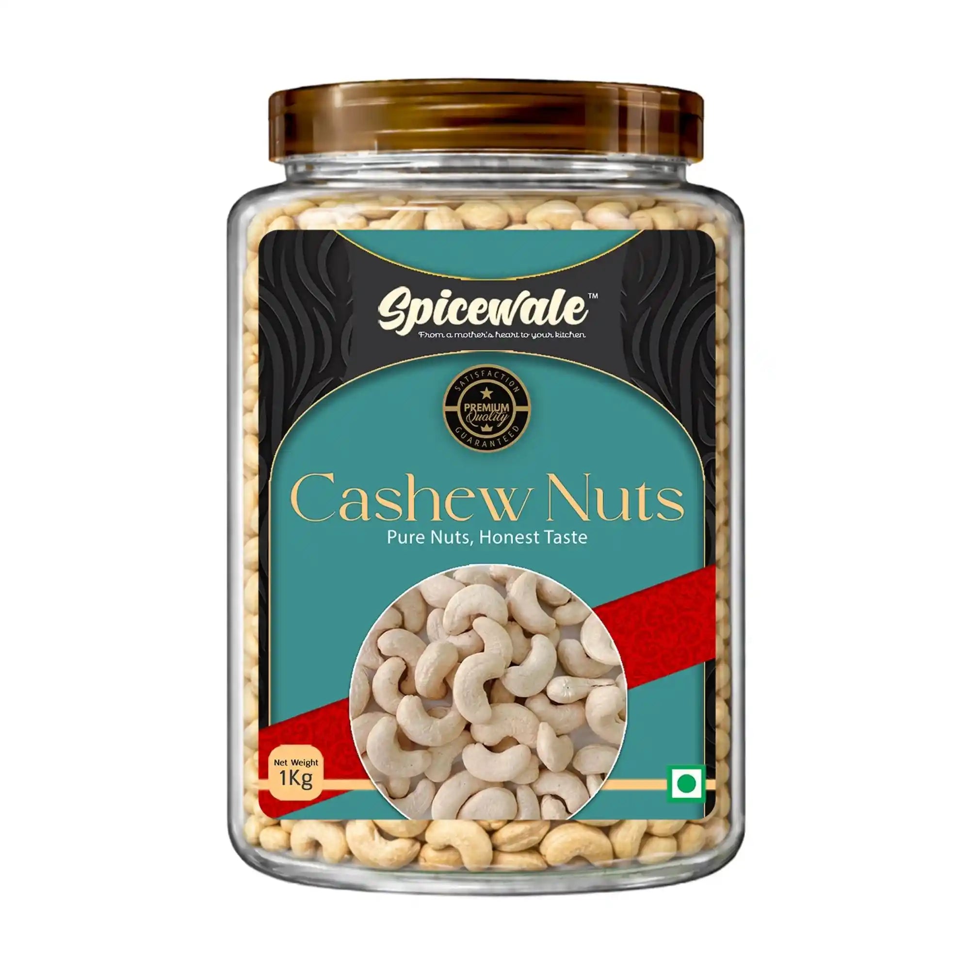 Cashew W320, Whole Premium Kaju, Ivory White
