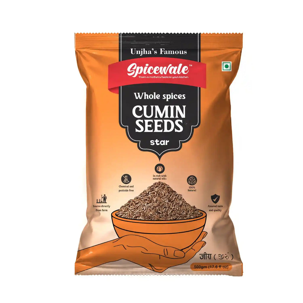 Jeera Star, Premium Whole Cumin, Stone-Free