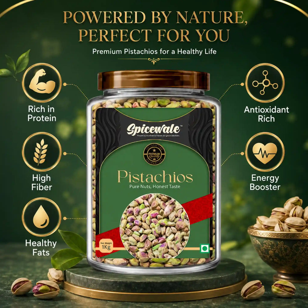 Pistachio, Natural Green, No Artificial Colour