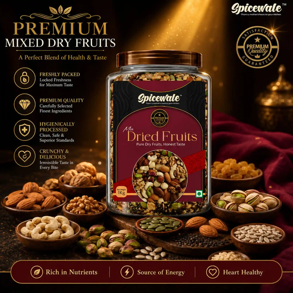 Mix Dried Fruits, Natural, No Added Sugar