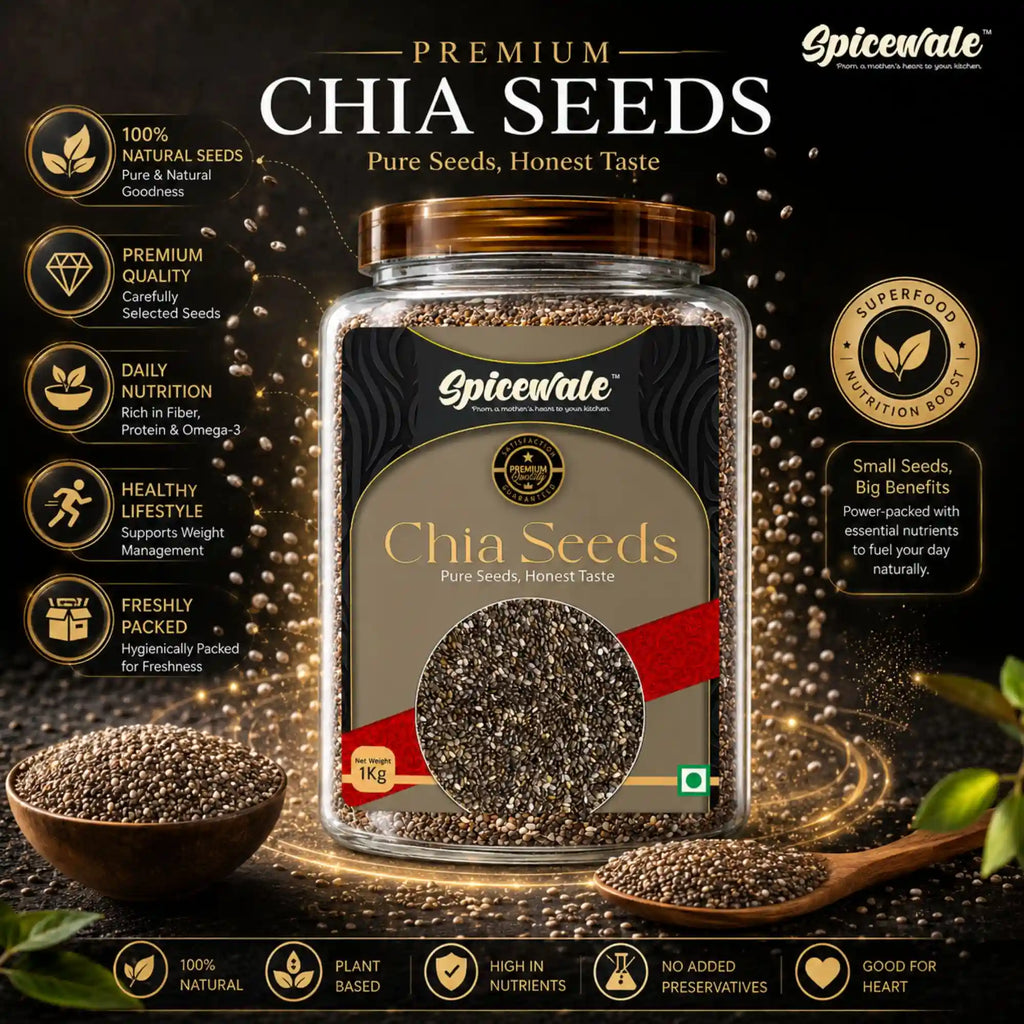 Chia Seeds, Double Sortex, Omega-3 Rich