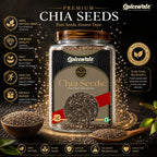 Chia Seeds, Double Sortex, Omega-3 Rich