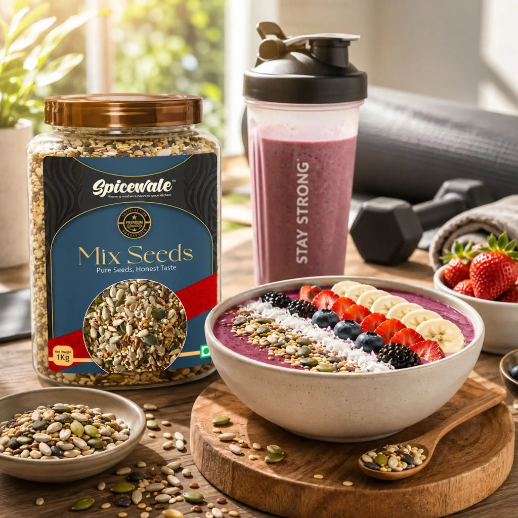 Mix Seeds, 5-Seed Superfood Blend, Raw and Natural