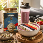 Mix Seeds, 5-Seed Superfood Blend, Raw and Natural