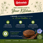 Flax Seeds, Alsi, Double Sortex, Omega-3 Rich