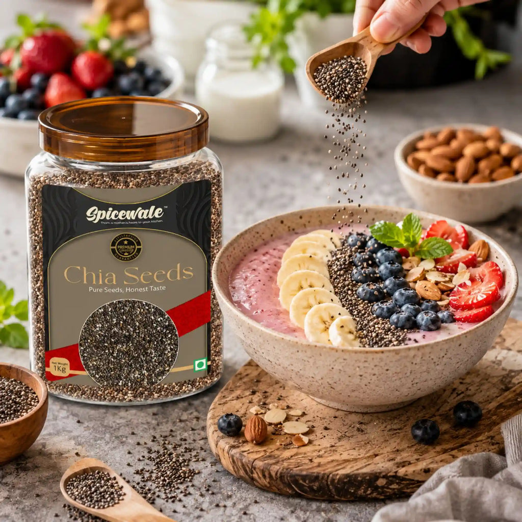 Chia Seeds, Double Sortex, Omega-3 Rich