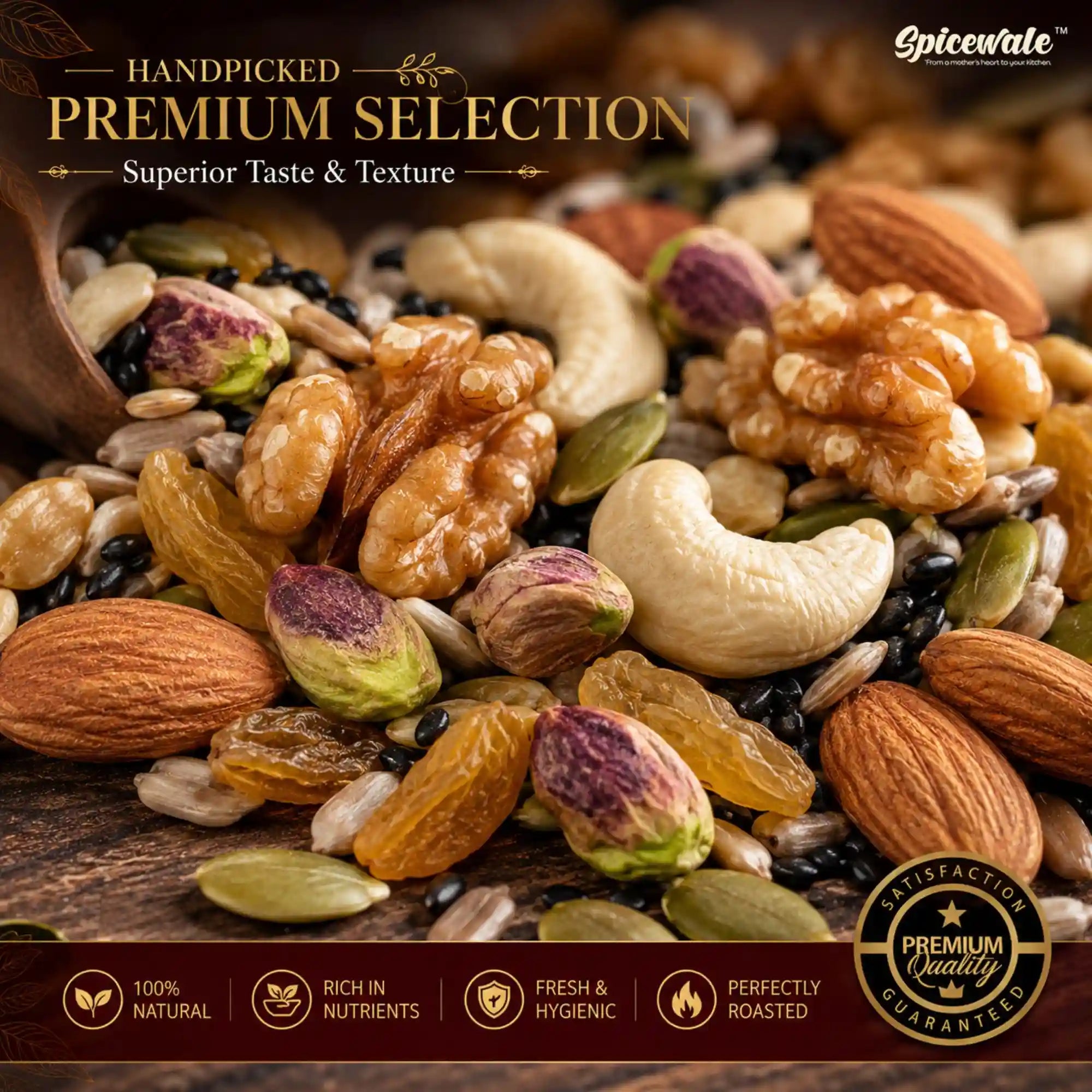 Mix Dried Fruits, Natural, No Added Sugar