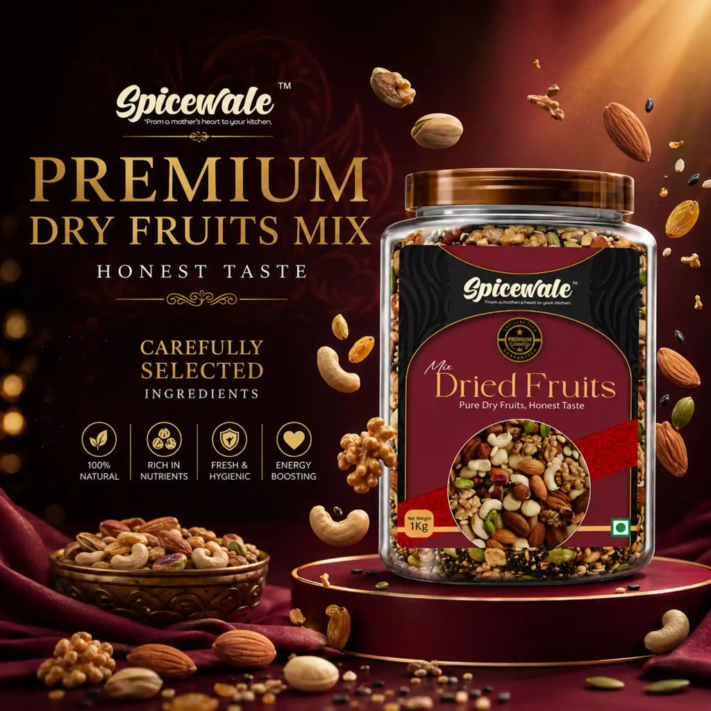 Mix Dried Fruits, Natural, No Added Sugar