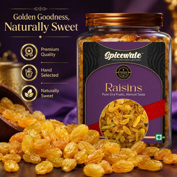 Raisins, Kishmish, Sun-Dried, No Preservatives