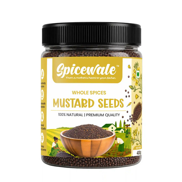 Mustard Seeds, Whole Rai, Stone-Free
