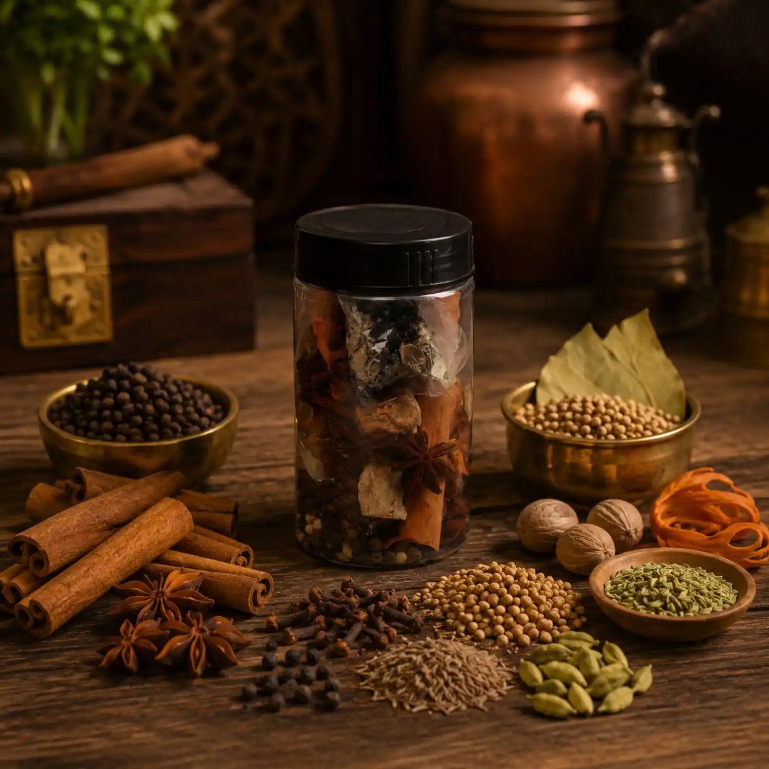 Garam Masala Mix Sabut, Whole Spice Blend, Grind Fresh