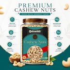 Cashew W320, Whole Premium Kaju, Ivory White