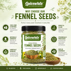 Saunf, Whole Fennel Seeds, Stone-Free