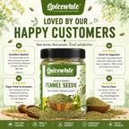 Saunf, Whole Fennel Seeds, Stone-Free