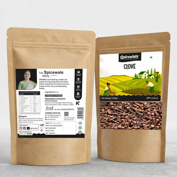 Clove, Laung, Whole, Cleaned In-House, Rich in Eugenol