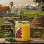 Bilona A2 Ghee, Glass Jar, Hand-Churned