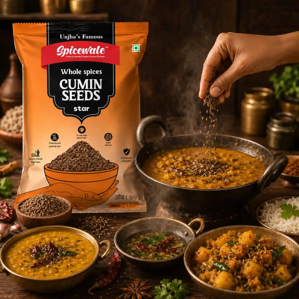 Jeera Star, Premium Whole Cumin, Stone-Free