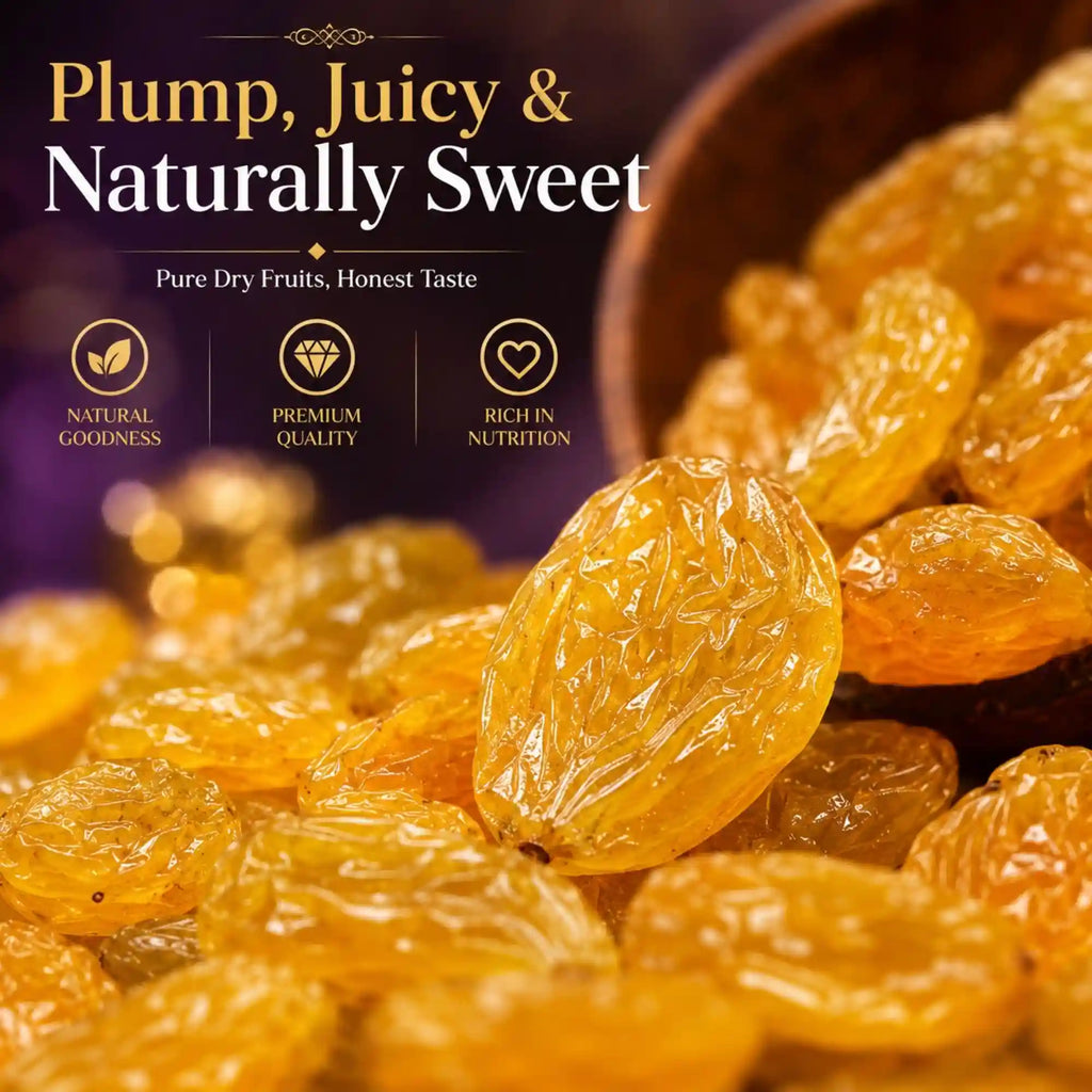 Raisins, Kishmish, Sun-Dried, No Preservatives
