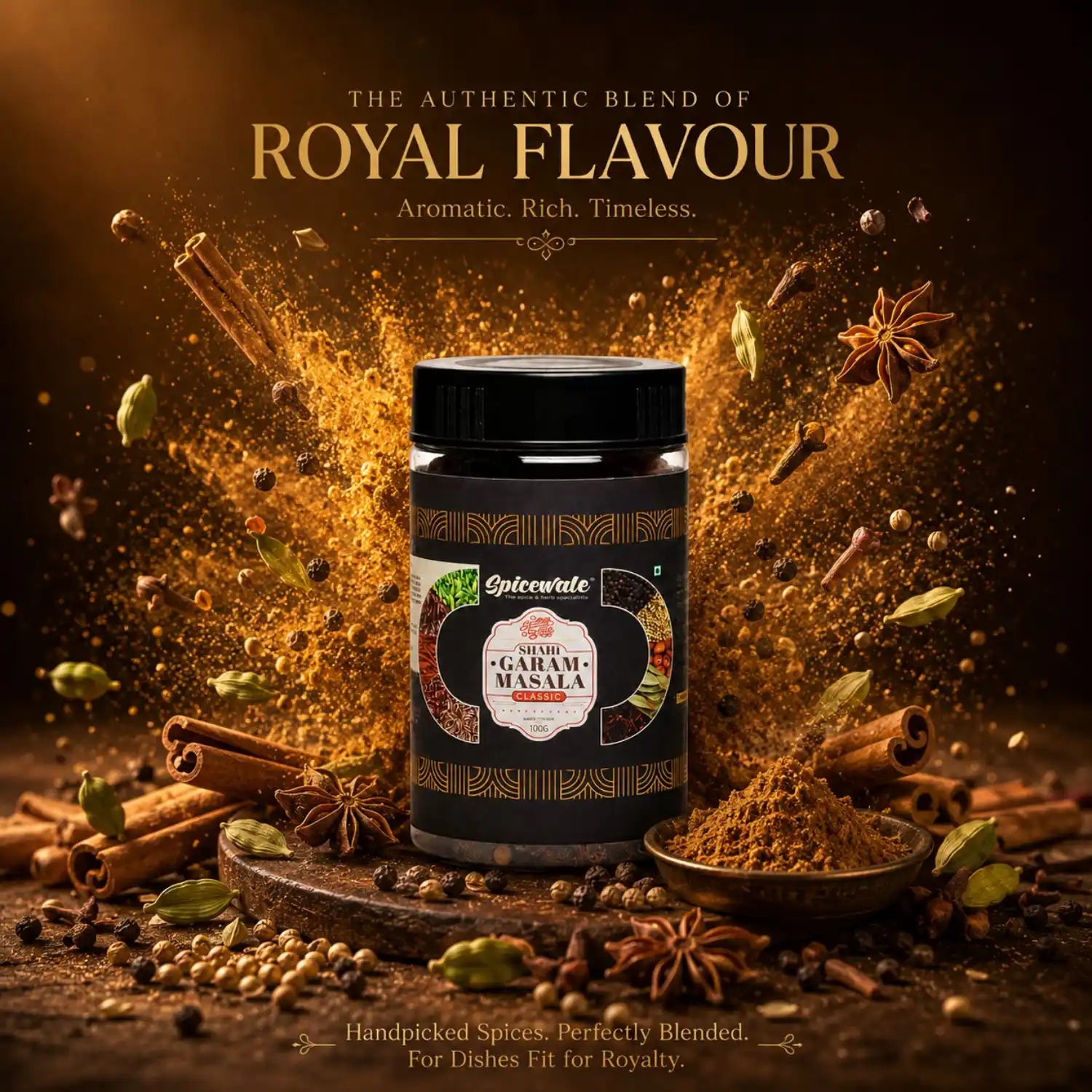 Garam Masala Mix Sabut, Whole Spice Blend, Grind Fresh