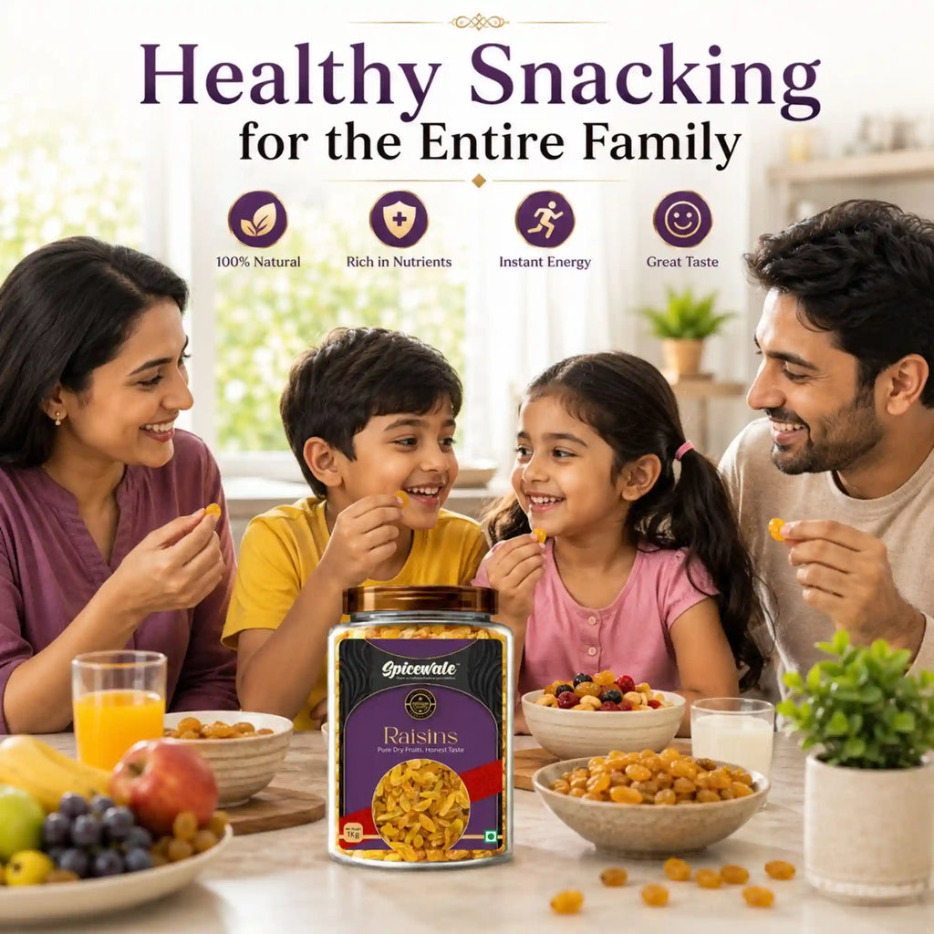 Raisins, Kishmish, Sun-Dried, No Preservatives