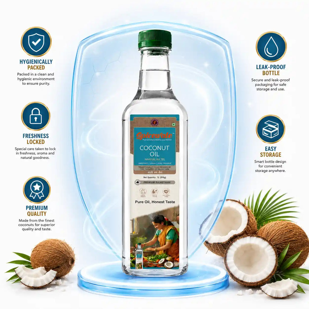 Cold Pressed Virgin Coconut Oil, 1 Litre